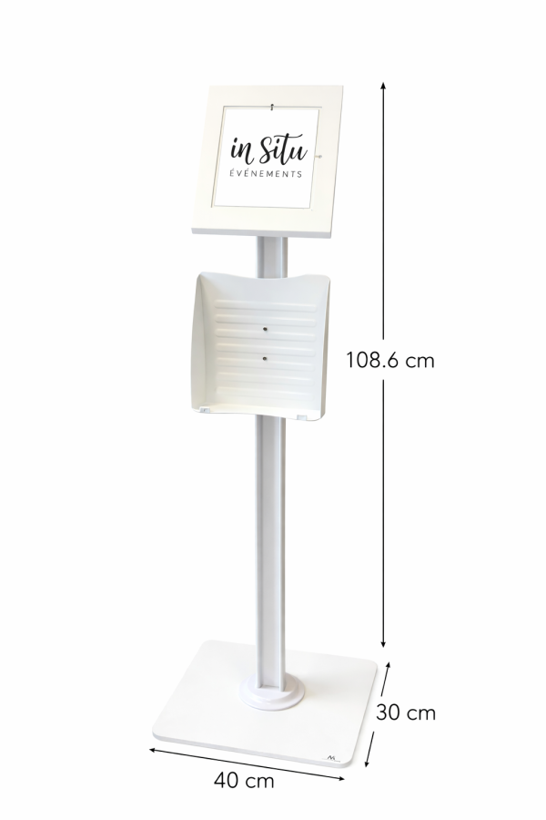 Support tablette sur pied